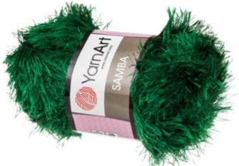 Yarn art Samba 200 Žalia
