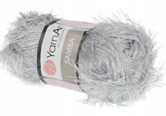 Yarn art Samba 10 Šviesiai pilka
