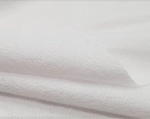 Waterproof terry cloth for sheets White Waterproof terry cloth for sheets White