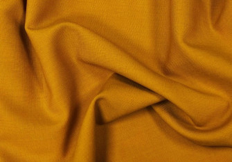 Wool fabric with elastane Mustard