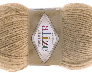 Alize Alpaca Royal 262 Smėlio