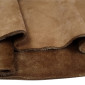 Faux fur - suede Light brown
