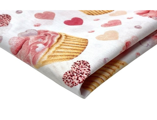 Medvilnė - drobelė Keksiukai