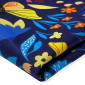 Cotton - canvas Butterflies in blue