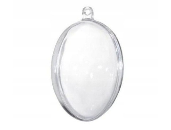 Clear plastic egg 5pcs