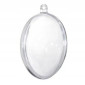 Clear plastic egg 5pcs