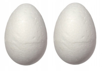 Foam egg 6cm | 8pcs