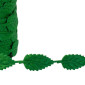 Dekoratyvinė juostelė Žali lapeliai 25x13mm