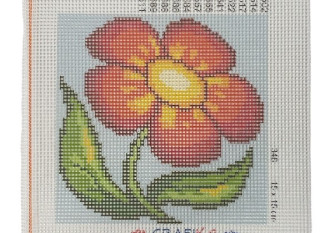 Embroidery painting Flower