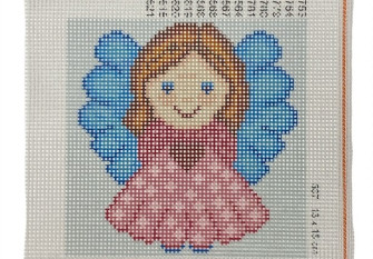 Embroidery painting Angel