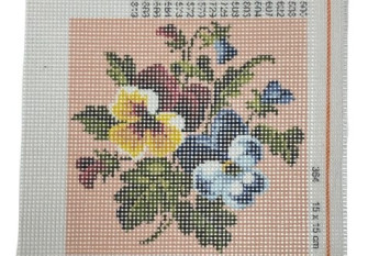 Embroidery painting Orphans