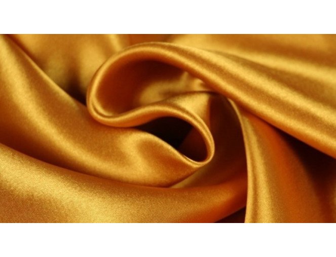 Satin fabric - satin Gold