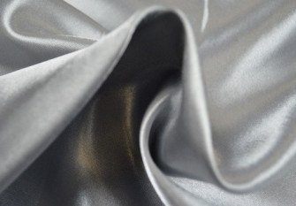 Satin satin Light grey