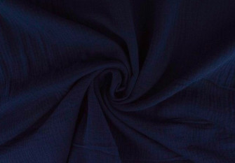 Muslin Dark blue