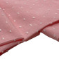 Cotton fabric Pink with bubbles pigiau