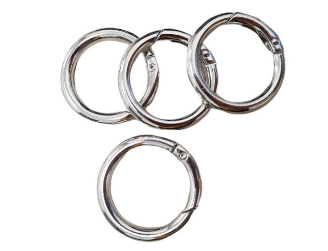 Žiedas rankinei su įpjova Nikelio | 4 dydžiai