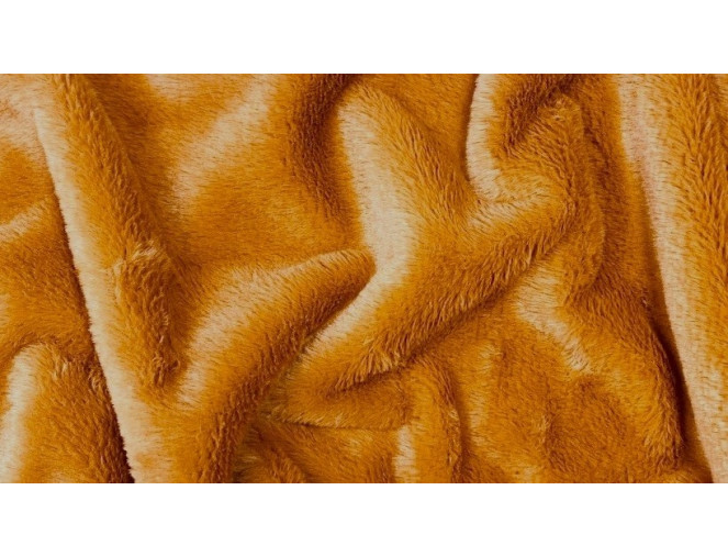 Faux fur Brown caramel