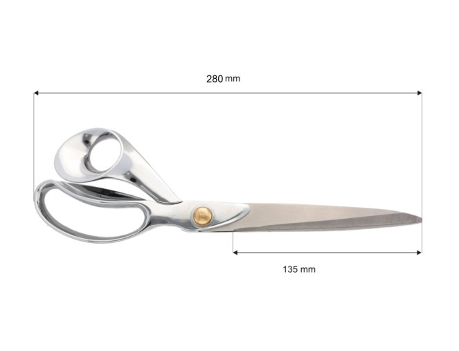 Fabric scissors 28cm pigiau