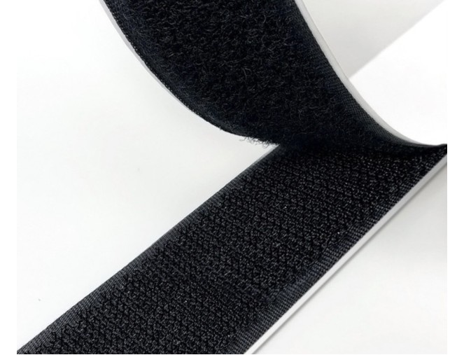 Velcro (hook and loop) tape with adhesive 50mm
