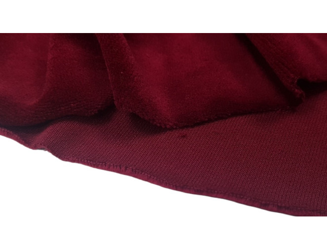 Medvilninis veliūras Bordo pigiau