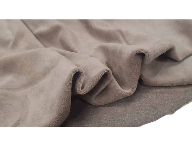 Cotton velour Beige pigiau