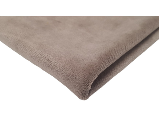 Cotton velour Beige