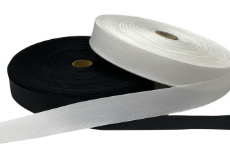 Ribbon 25mm Black | White