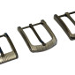 Metal belt buckle Darkened nickel | 3 sizes pigiau