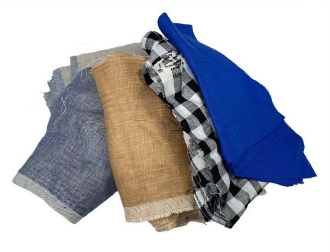 Flax offcuts 2,006kg. No 34