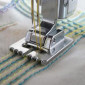 Foot for decorative pleats pigiau