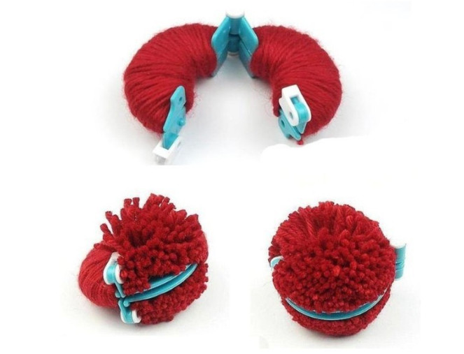 Pom pom maker 4 sizes pigiau