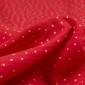 Muslin with dots Red
