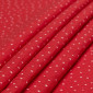 Muslin with dots Red internetu