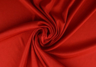 Knitted lining Red
