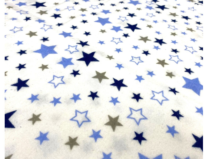 Flanelė Mėlynos žvaigždės pigiau