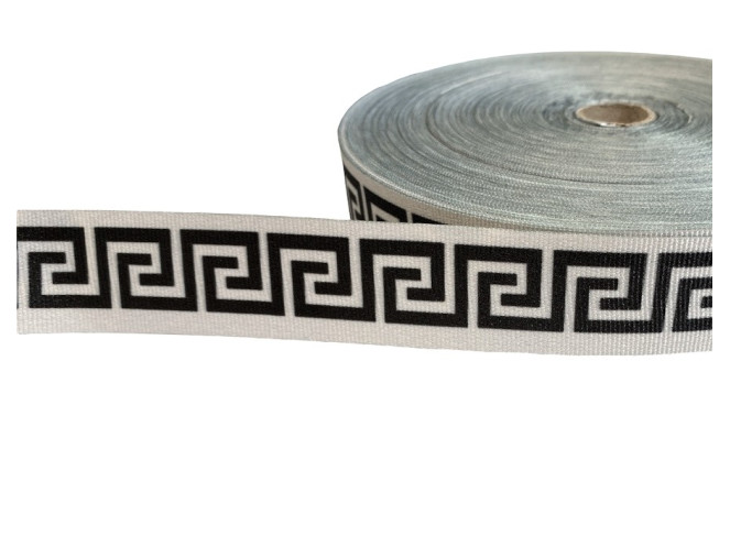 Decorative ribbon 30mm Labyrinth