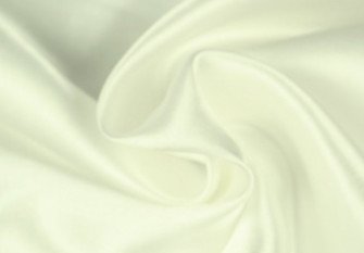 Satin fabric - satin Ekru