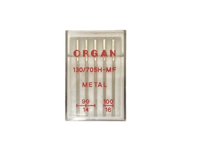 Adatų rinkinys metalizuotam siūlui Organ 90 - 100