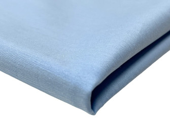 Medvilnė su elastanu Šviesiai mėlyna