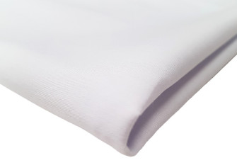 Medvilnė su elastanu Balta | 170gr/kv.m BROKUOTAS
