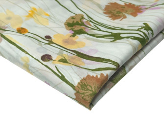 Cotton - canvas Multicoloured flowers