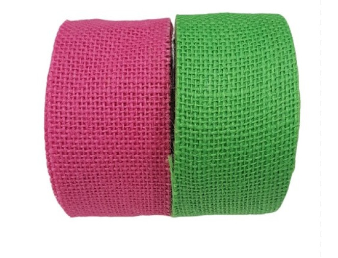 Jute ribbon 50mm | 5 colours pigiau