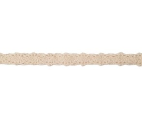 Medvilninis nėrinys su klijais 10mm | 4,5m