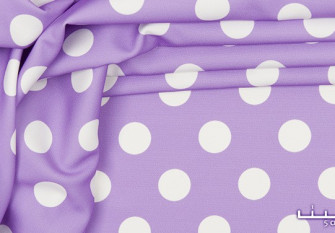 Barbie (Marchiano) fabric Bubbles in lilac