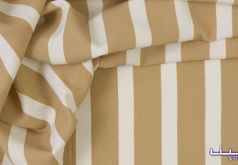 Barbie (Marchiano) fabric Beige stripes