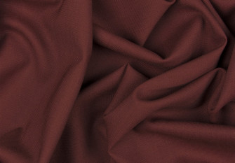 Wool fabric with elastane Bordeaux