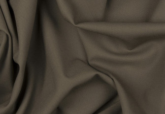 Wool fabric with elastane Cocoa