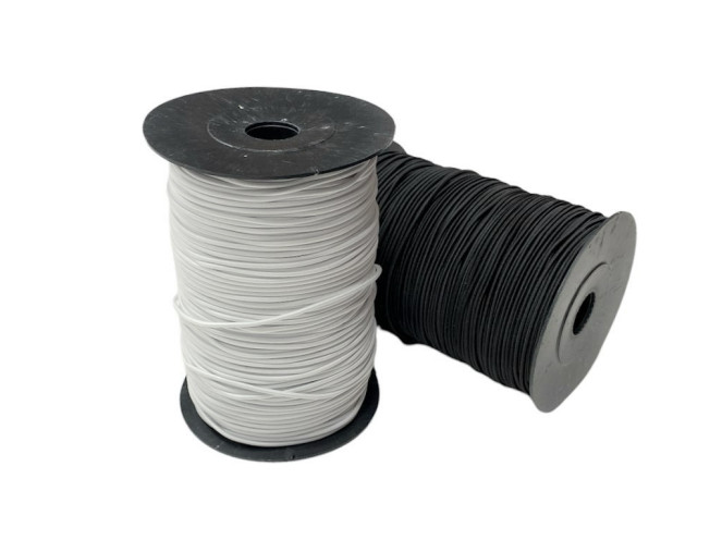 Apvali guma 4mm | 2 spalvos