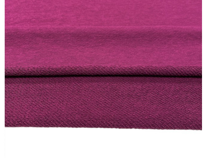 Three-thread terry Purple pigiau