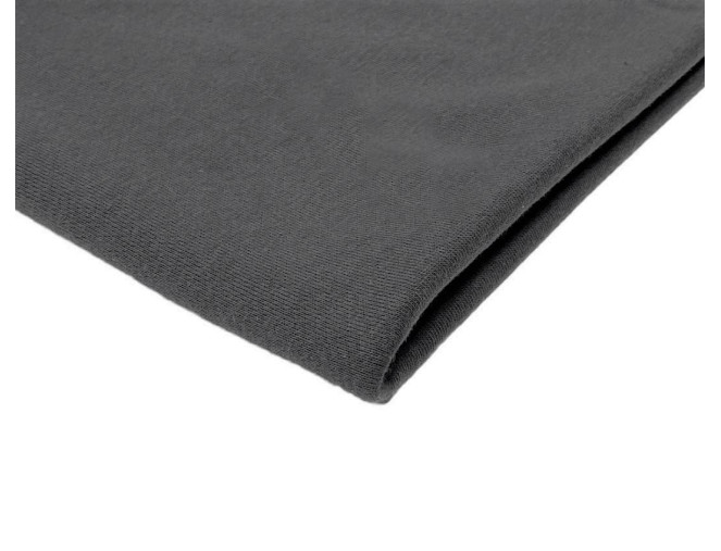 Three-thread terry knitted fabric Grey BROOKED